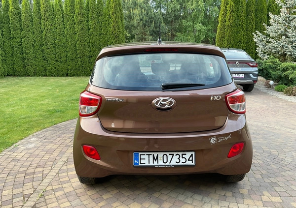 Hyundai i10 cena 24900 przebieg: 126000, rok produkcji 2014 z Jaworzno małe 67